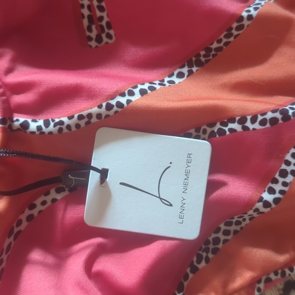 NWT Lenny Niemeyer Printed One-Piece Swimsuit with low back - Picture 4 of 5